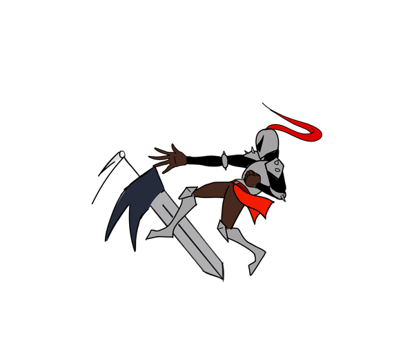 Rad Knight attack frame 4