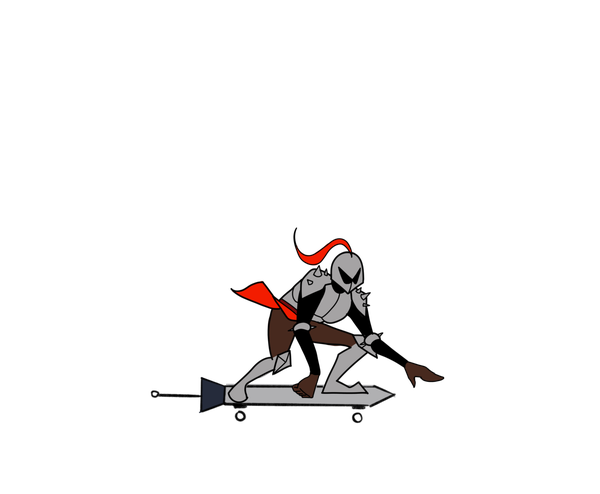 Rad Knight attack frame 10