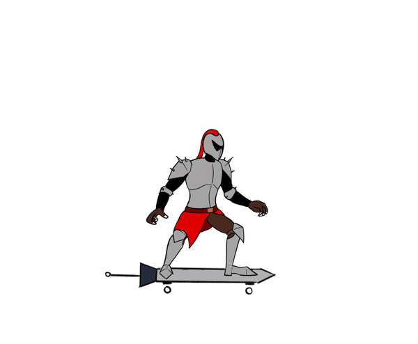Rad Knight attack frame 12