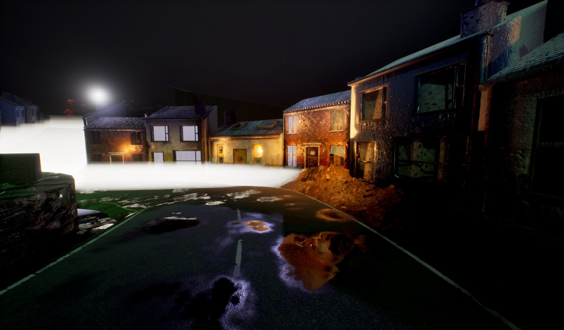 The Dingle Mystery — village environment detail
