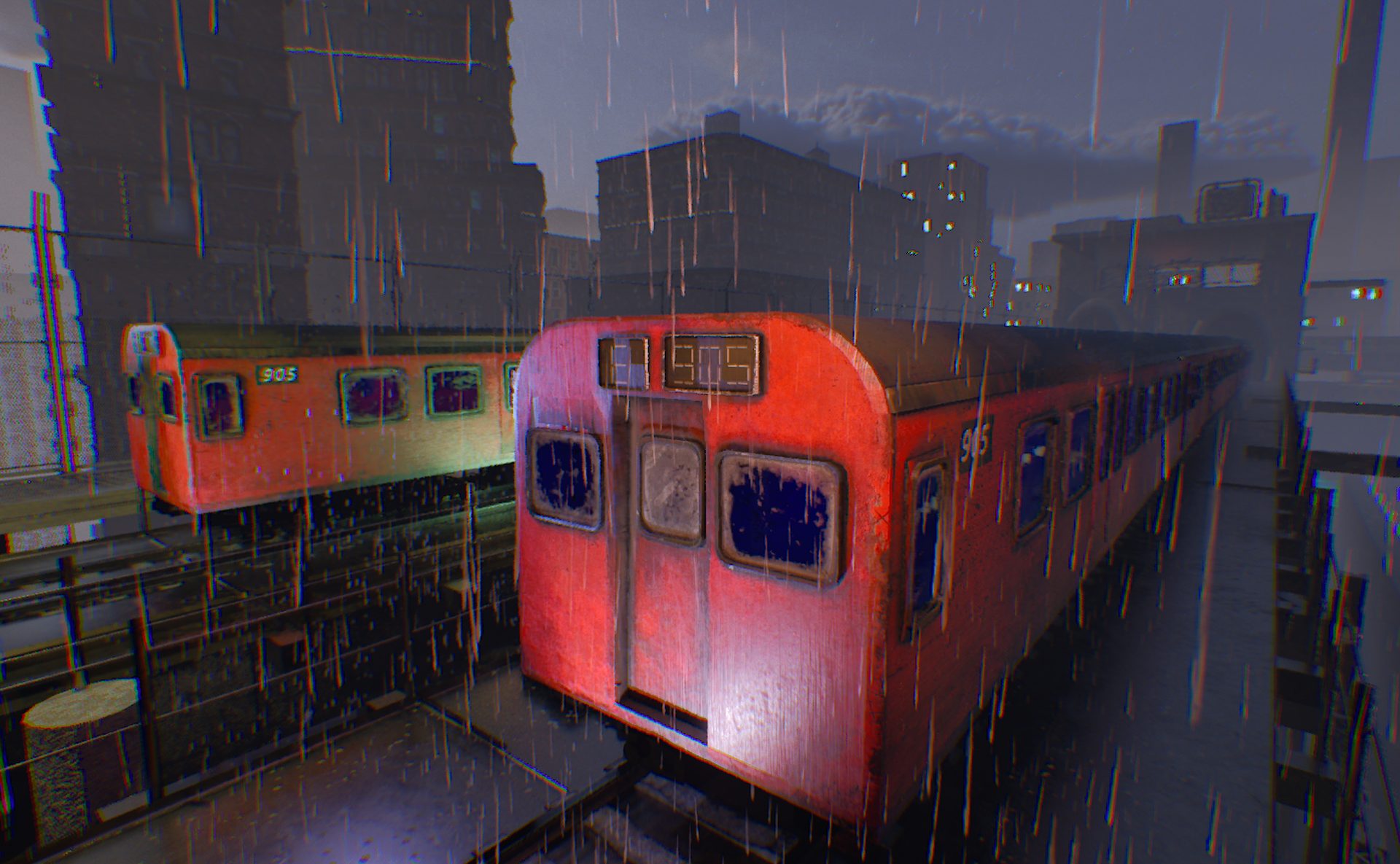 NYC Subway in environment