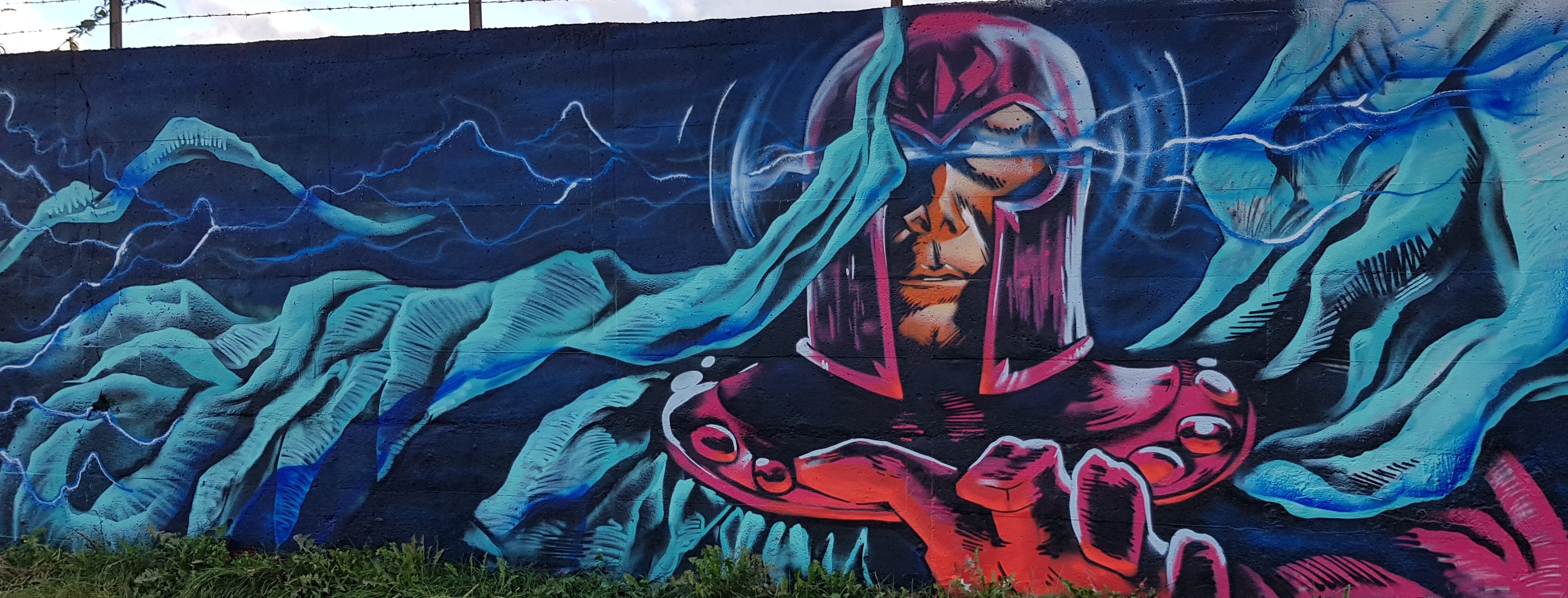 Striking photorealistic face mural painted with spray paint on a Dublin wall by ZAP Art